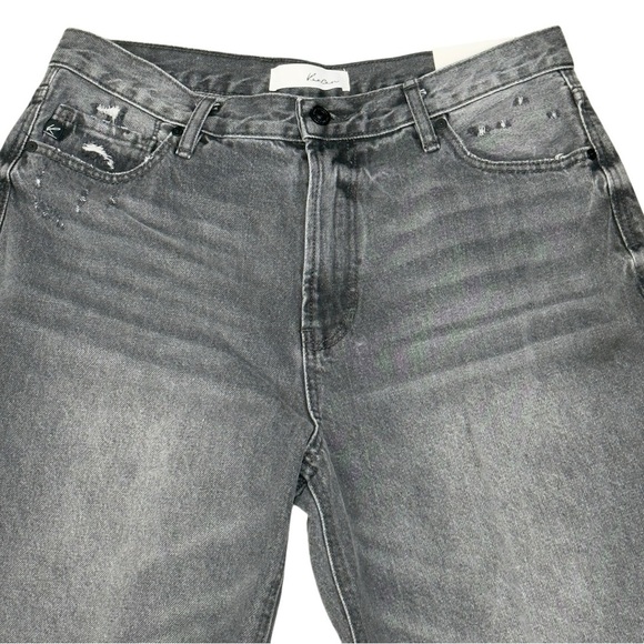 KanCan Estillo Vintage 90s Cargo Mom Jean Shorts Y2K Distressed Hem - Picture 4 of 12